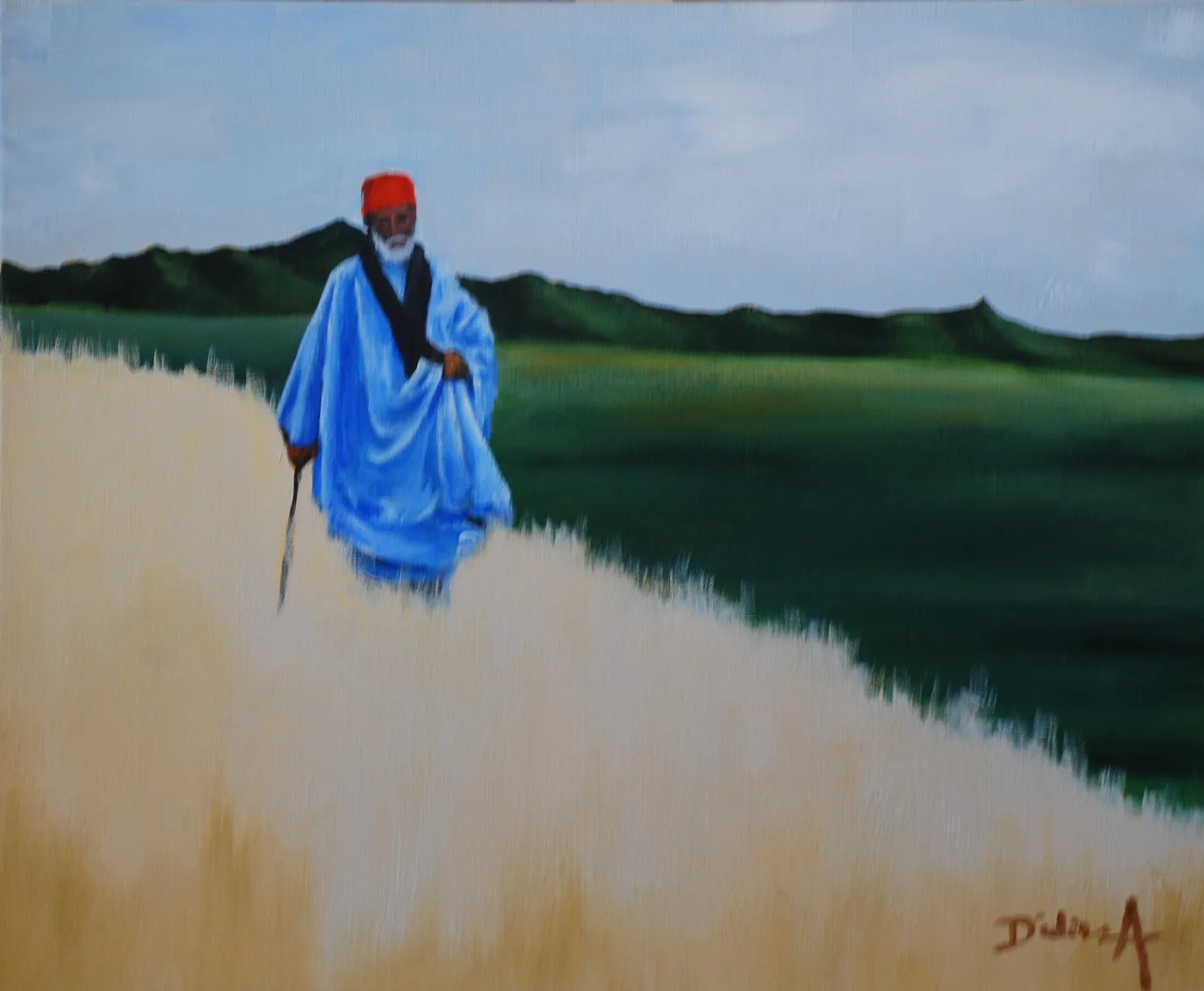Ancien combattant (1) — œuvre de Didier Audibert