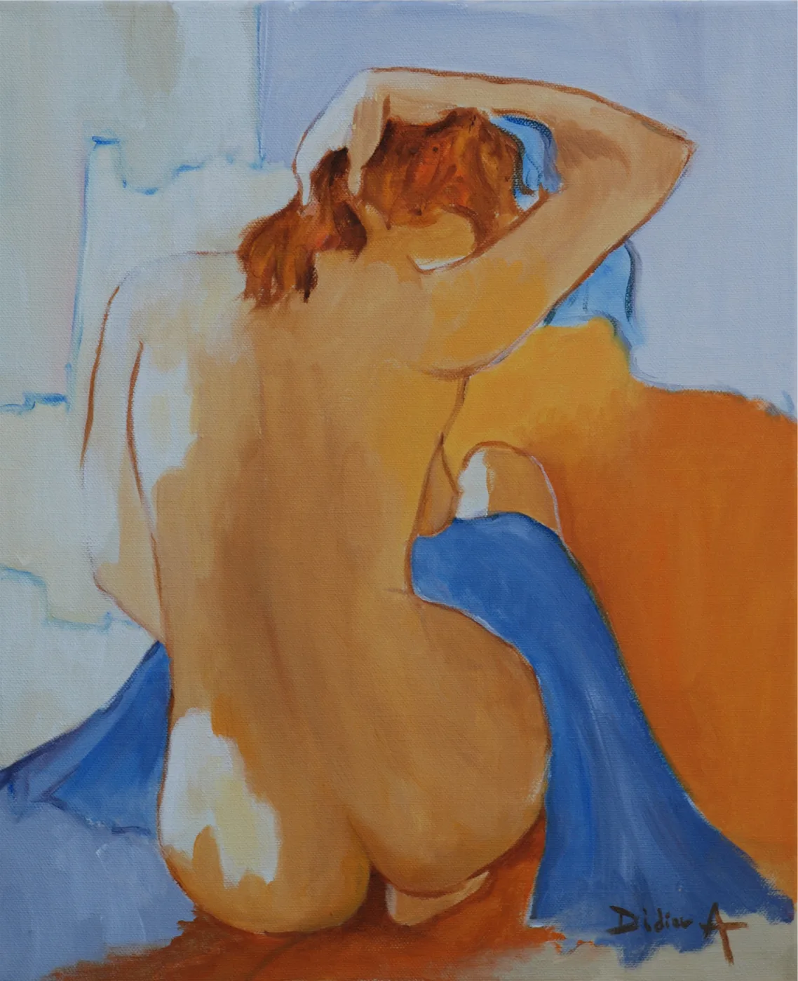 Après la toilette — œuvre de Didier Audibert