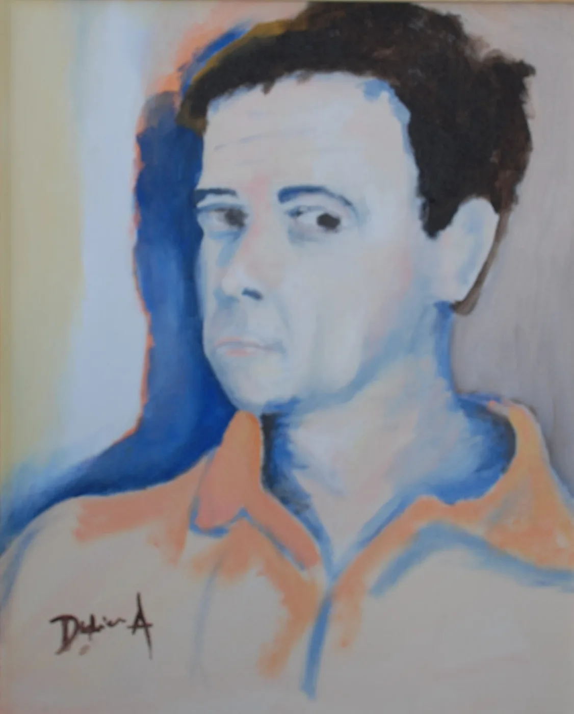 Autoportrait — œuvre de Didier Audibert