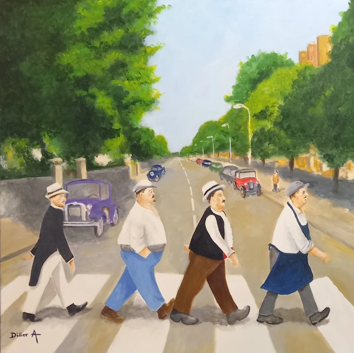 Canebière Road — œuvre de Didier Audibert