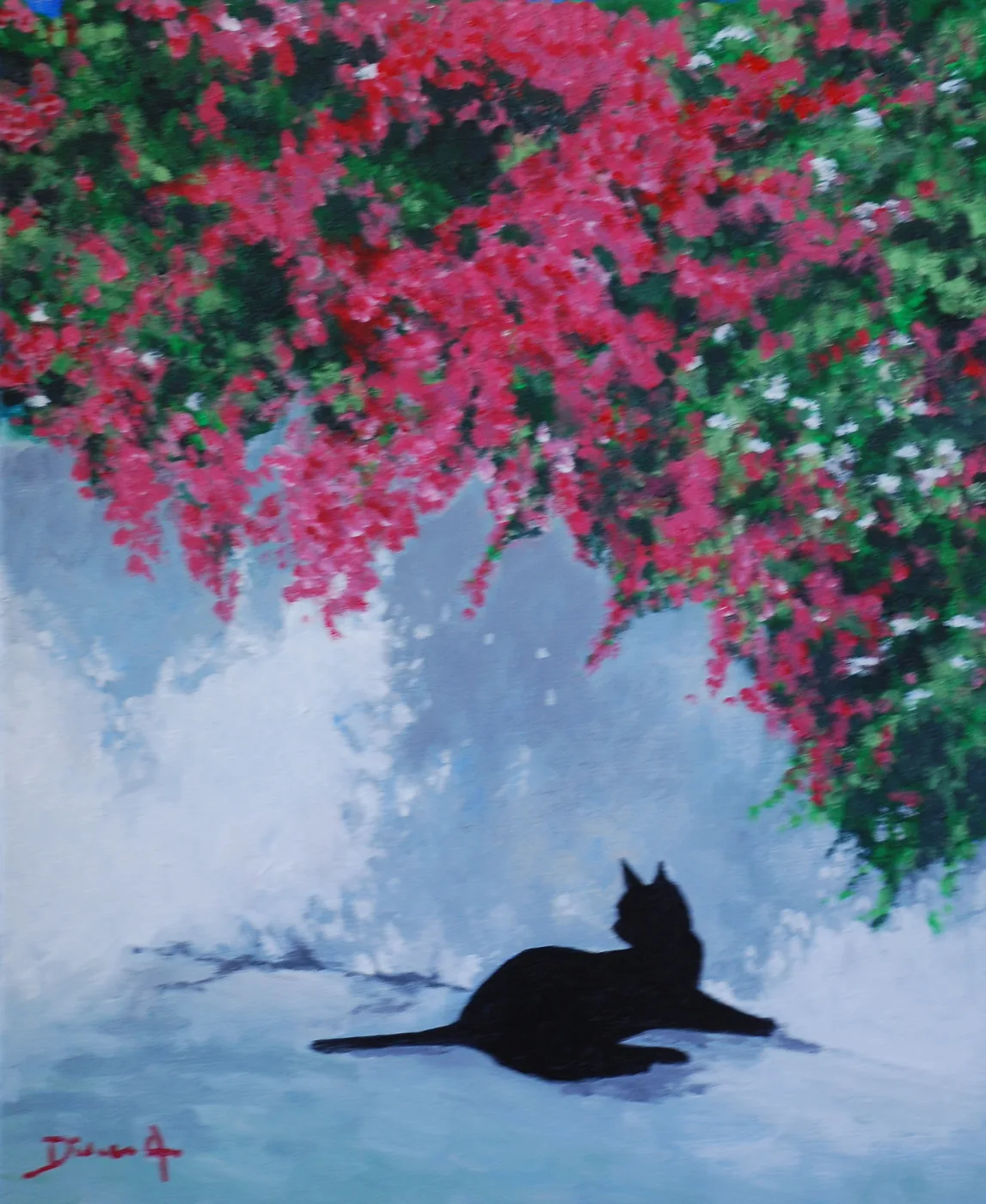 Chat de Tunisie — œuvre de Didier Audibert