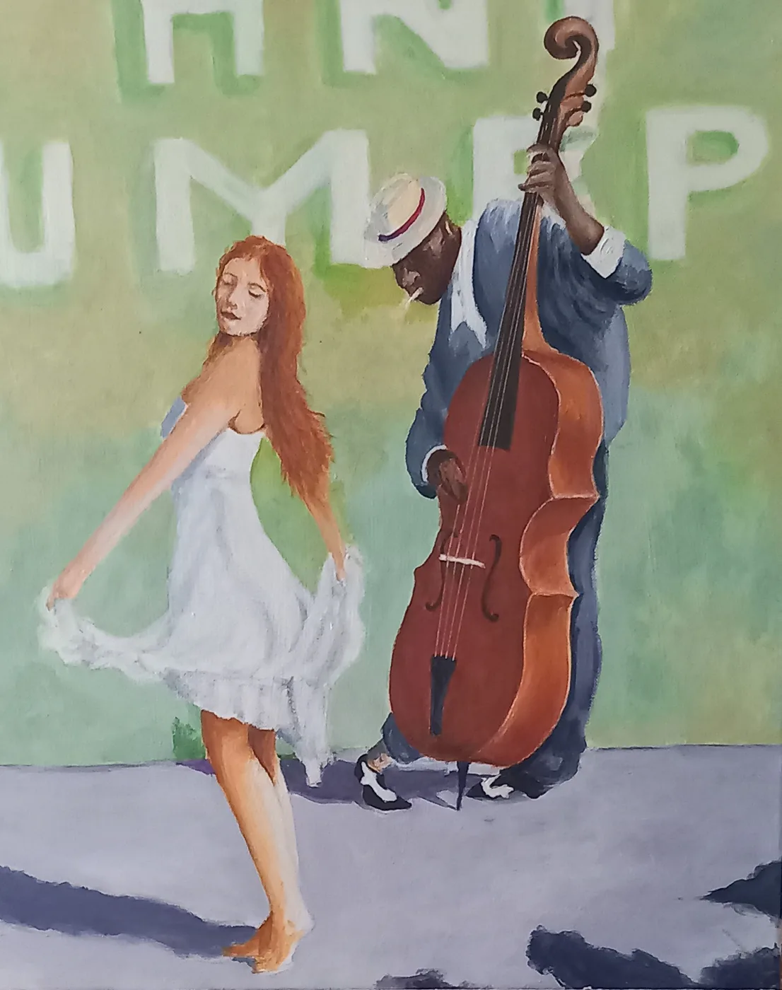 Danse de rue — œuvre de Didier Audibert