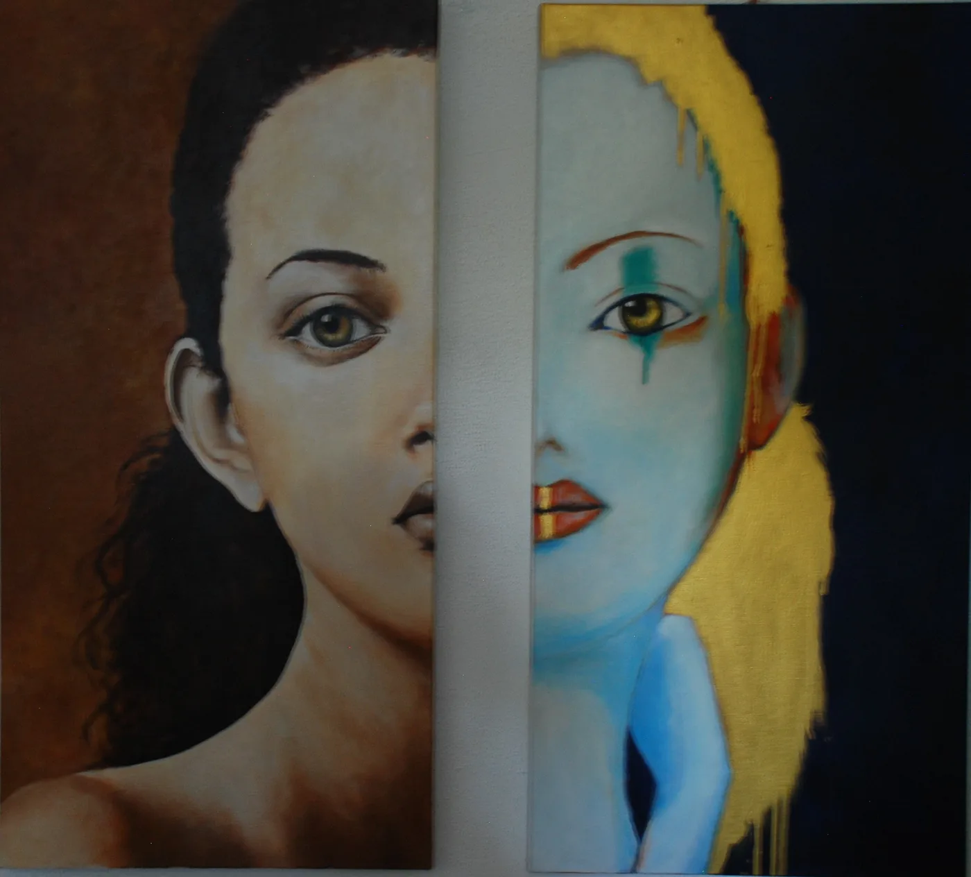 Dualité — œuvre de Didier Audibert
