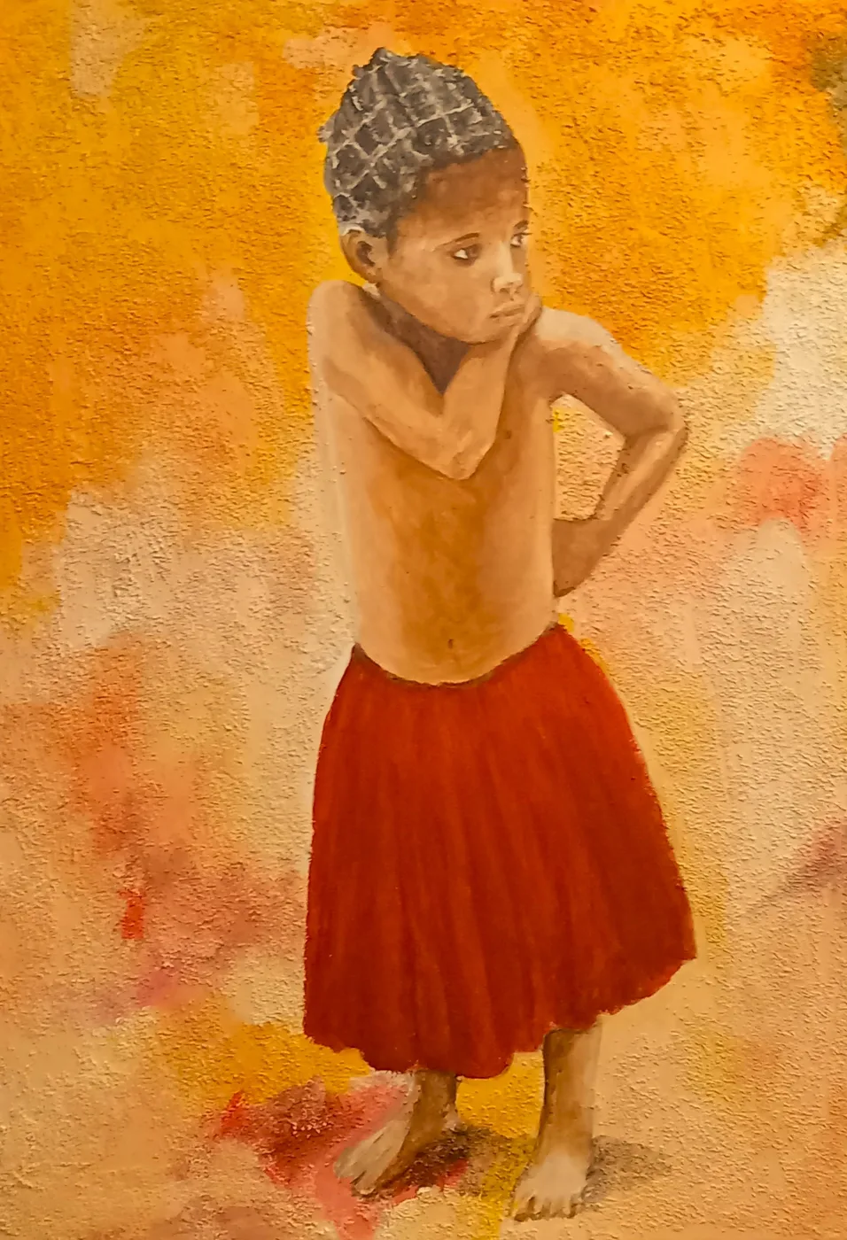 Enfant de Madagascar (2) — œuvre de Didier Audibert