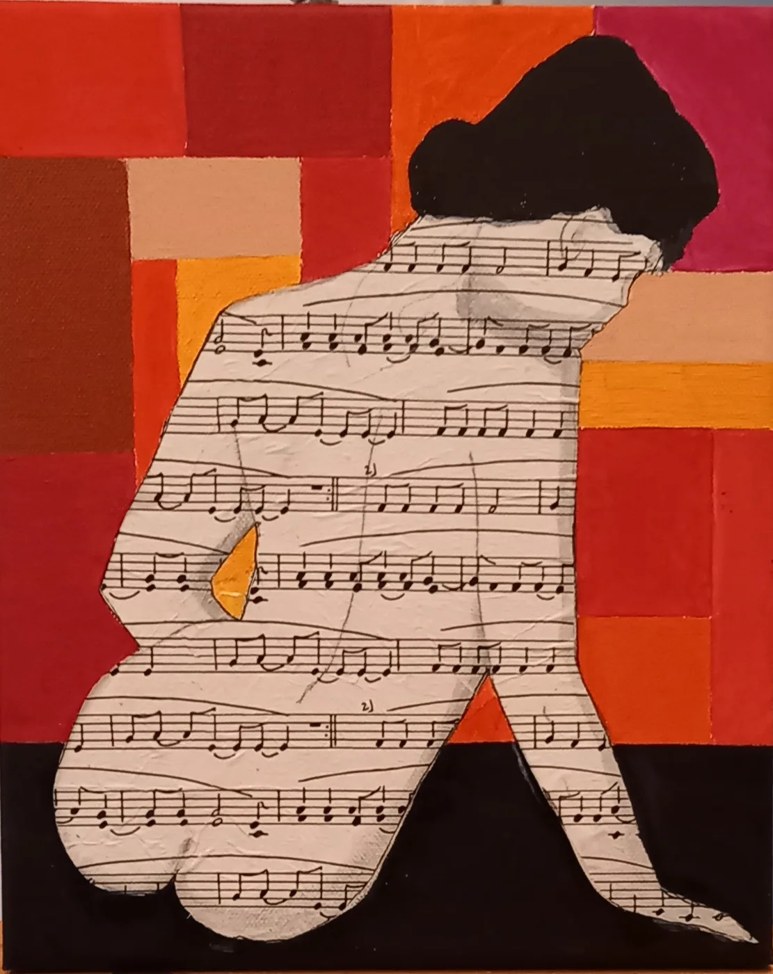 Étude de nu — œuvre de Didier Audibert