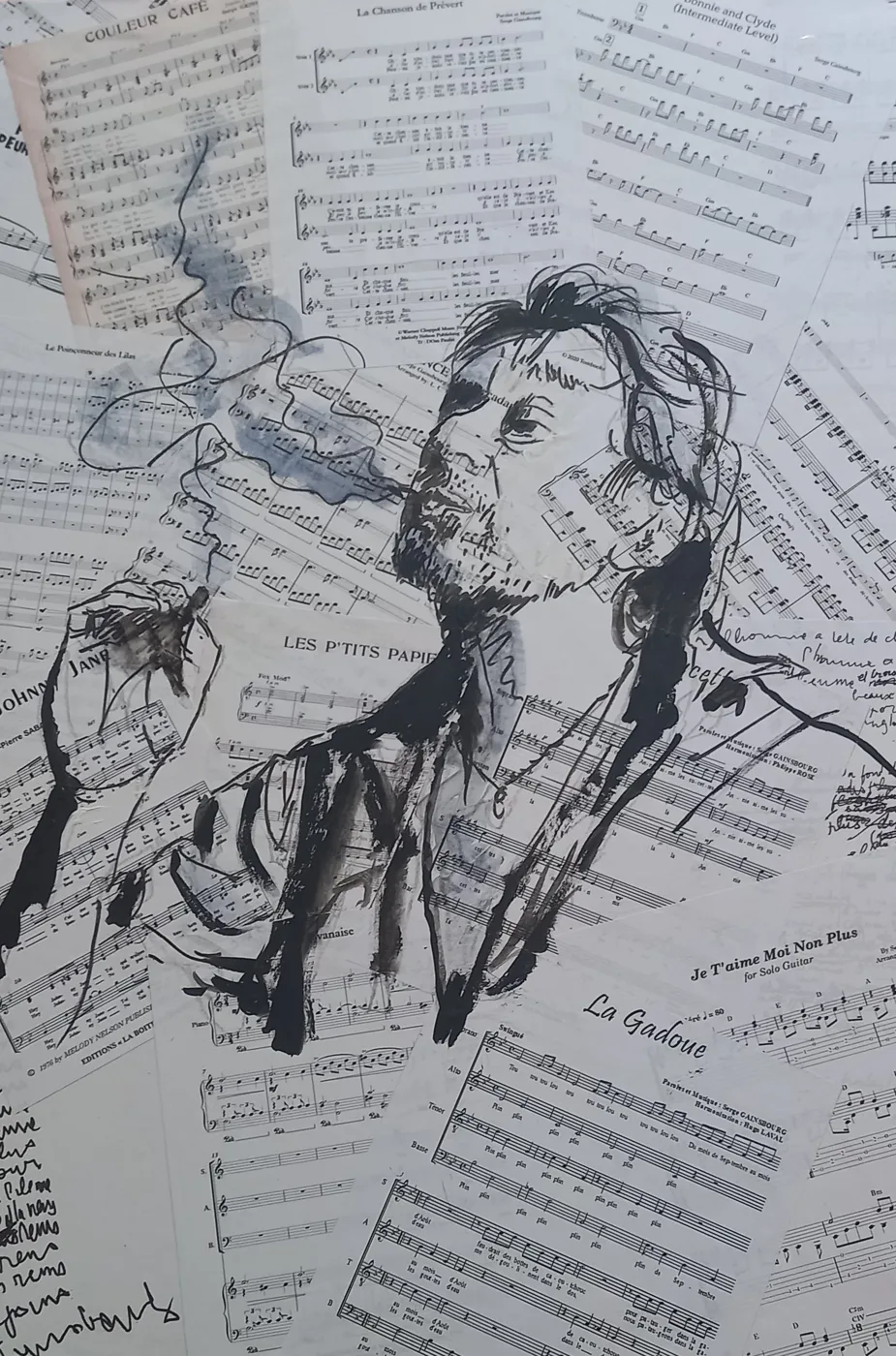Gainsbourg — œuvre de Didier Audibert