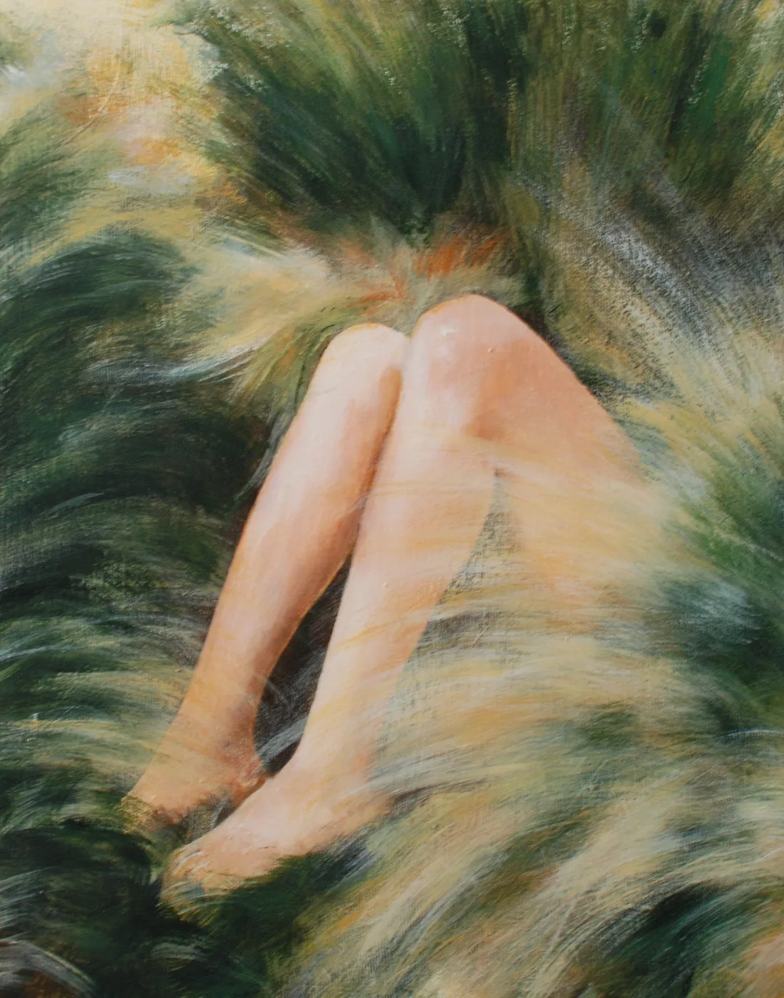 Les hautes herbes — œuvre de Didier Audibert