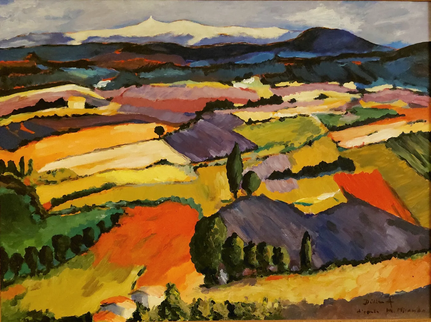Mont Ventoux — œuvre de Didier Audibert