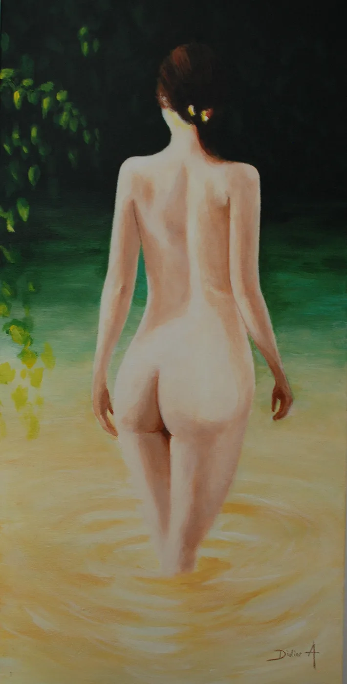 Naïade — œuvre de Didier Audibert