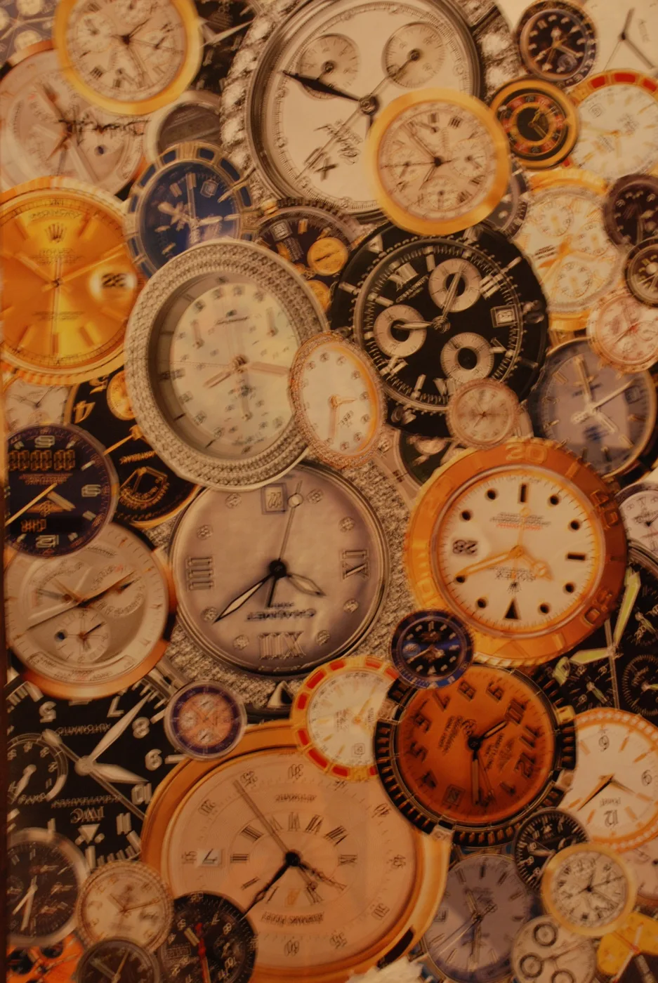 Pas le temps — œuvre de Didier Audibert