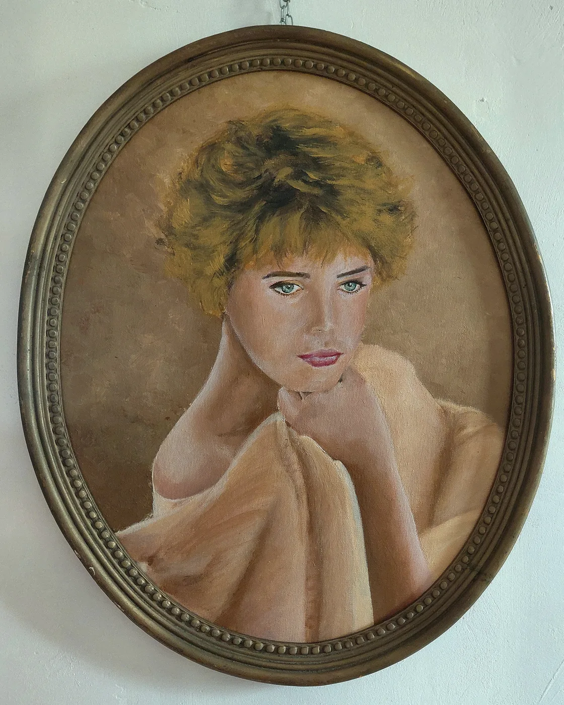 Portrait ovale — œuvre de Didier Audibert