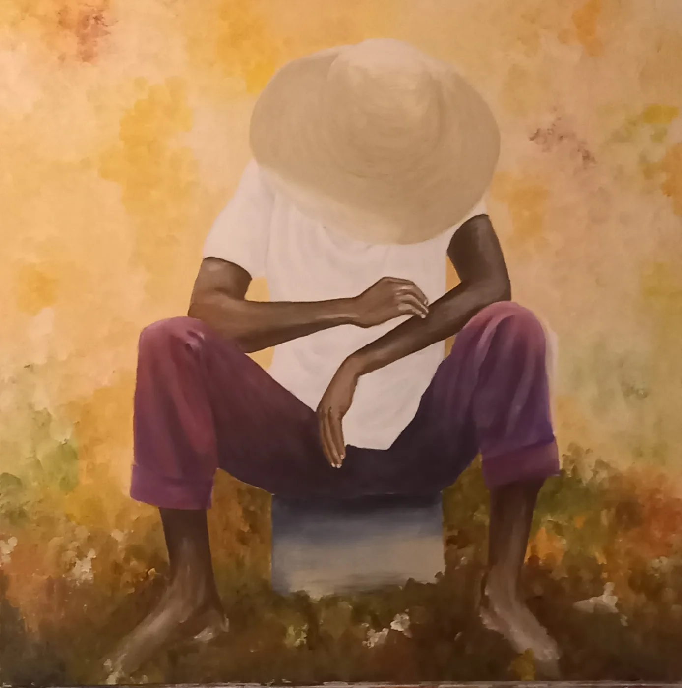 Repos à Madagascar — œuvre de Didier Audibert