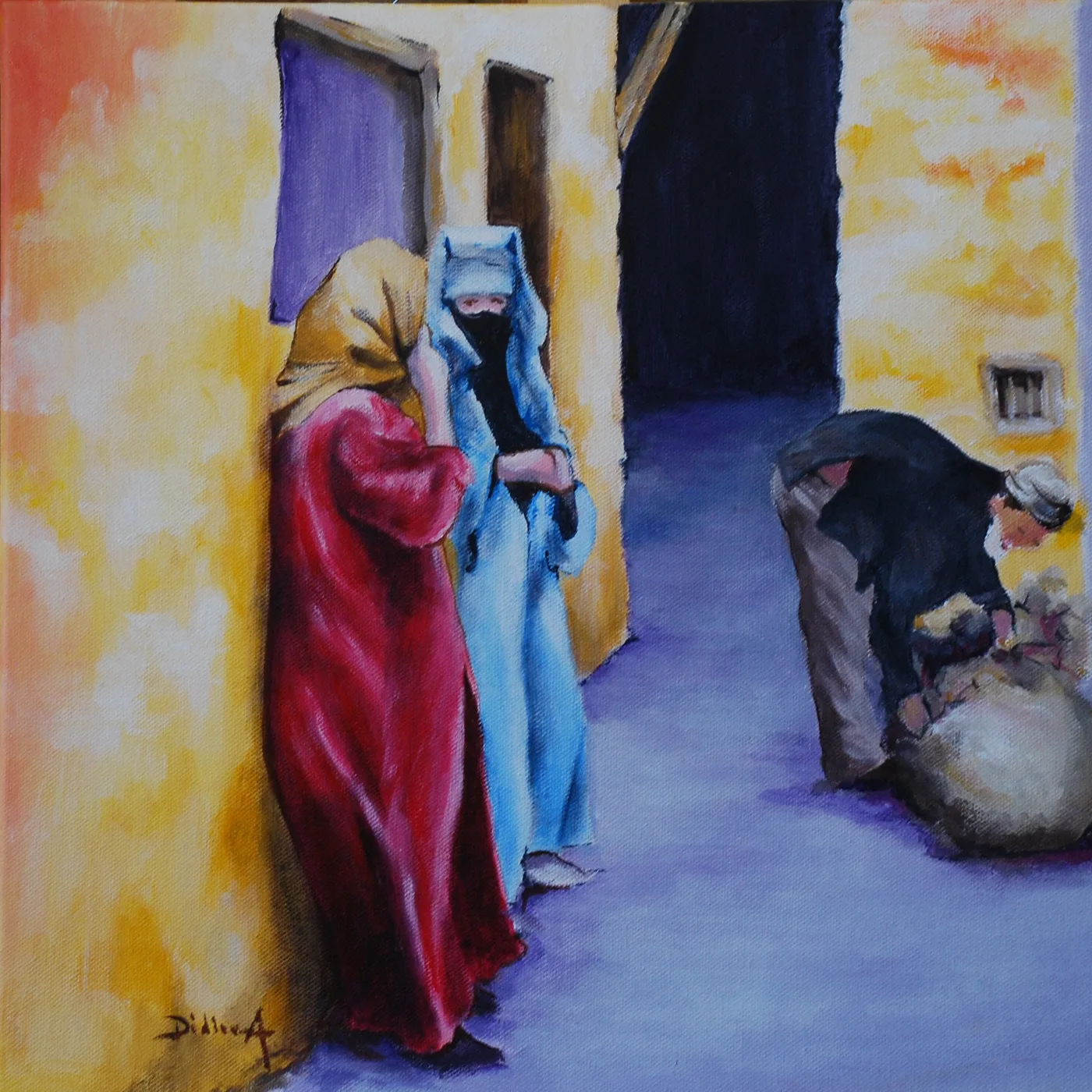 Souk — œuvre de Didier Audibert