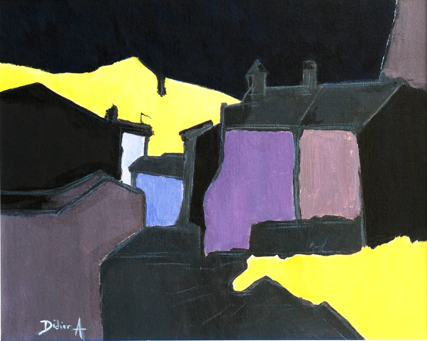 Toits de Paris — œuvre de Didier Audibert