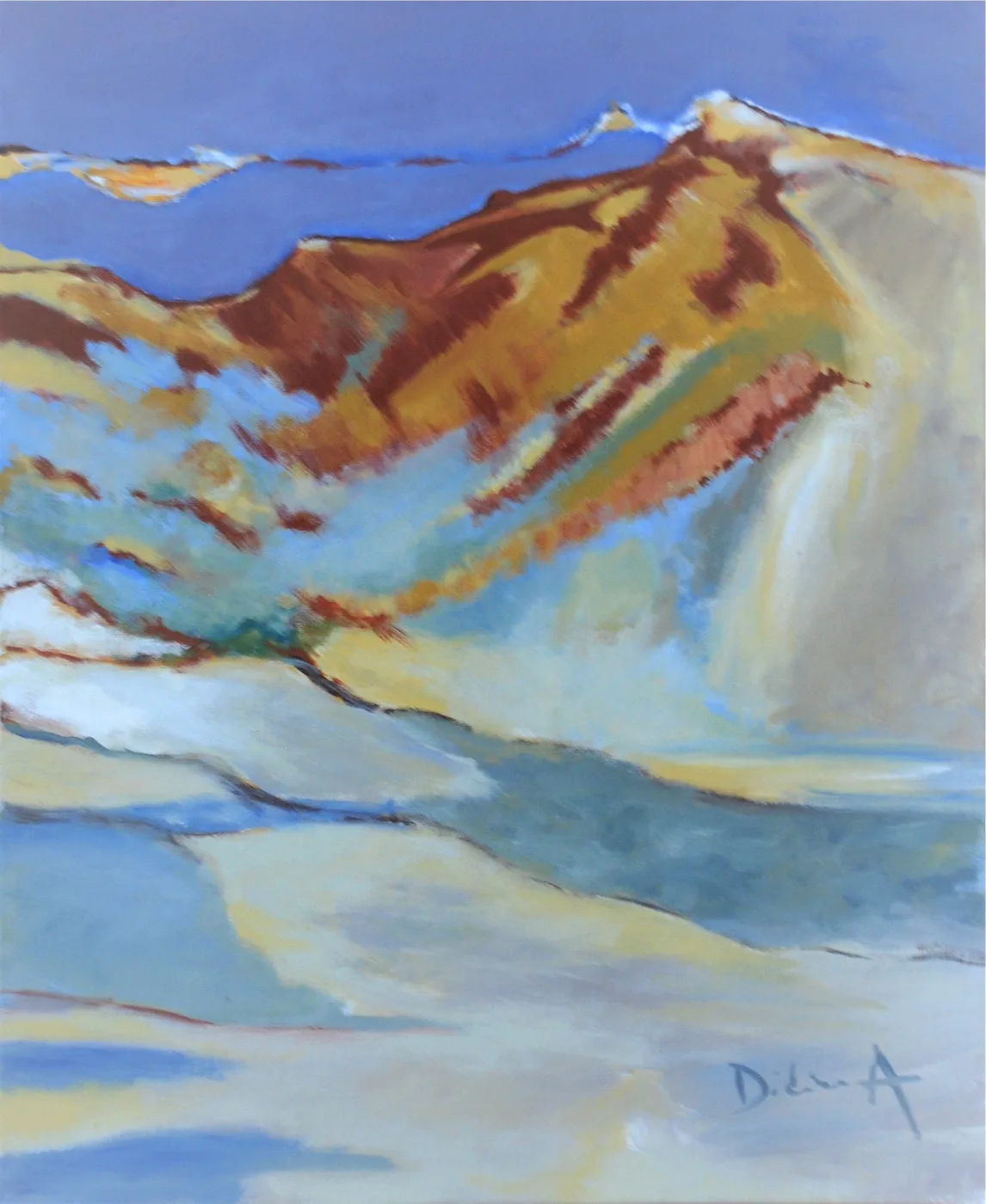 Vers Bavella — œuvre de Didier Audibert