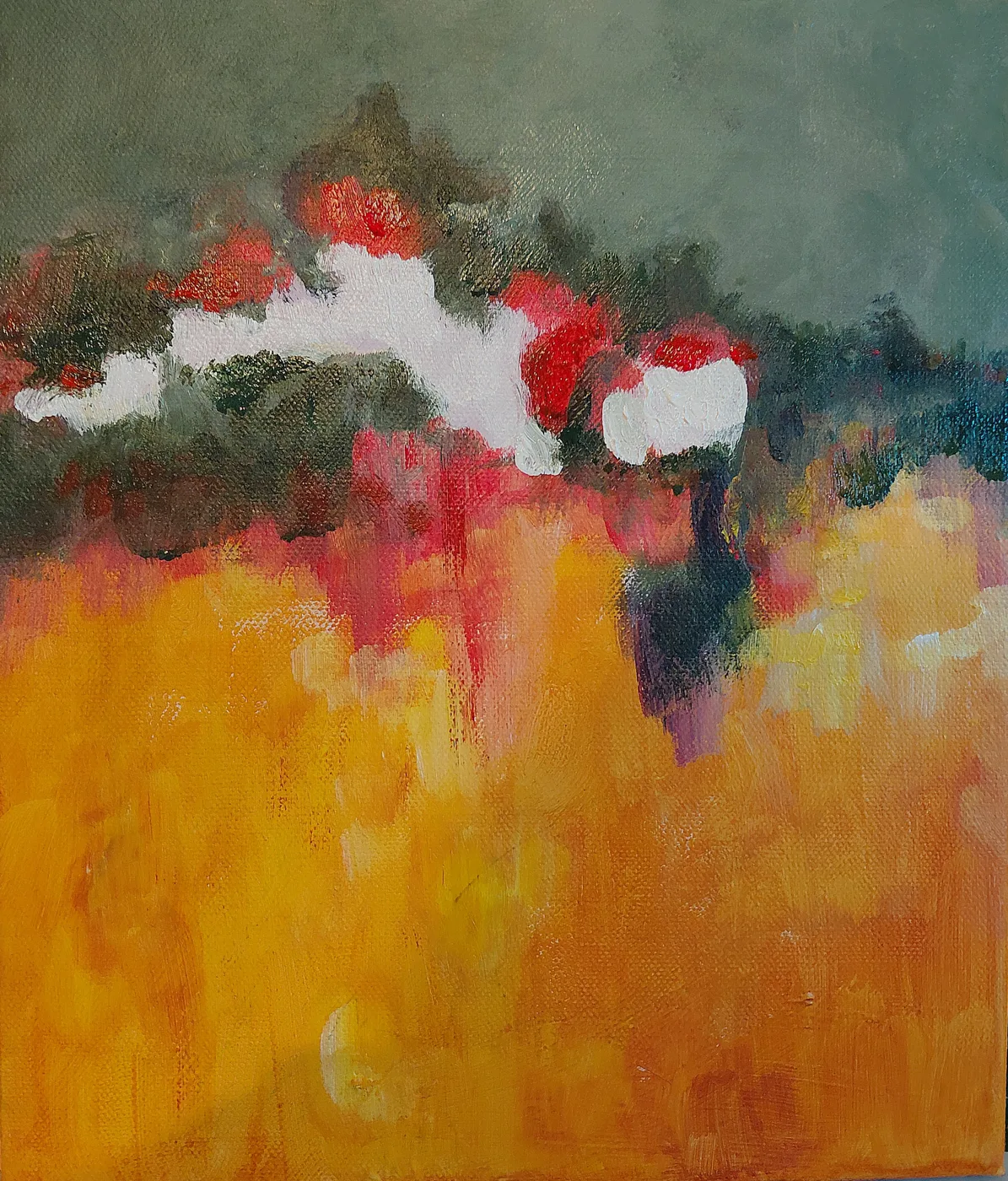 Village de Provence — œuvre de Didier Audibert